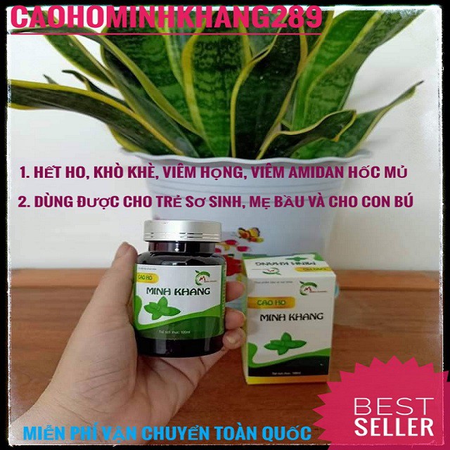 CAO HO MINH KHANG Giảm ho trẻ em,ho có đờm đặc, ho mãn tính,viêm amidan hốc mủ, viêm họng hạt,chữa ho cho bé an toàn