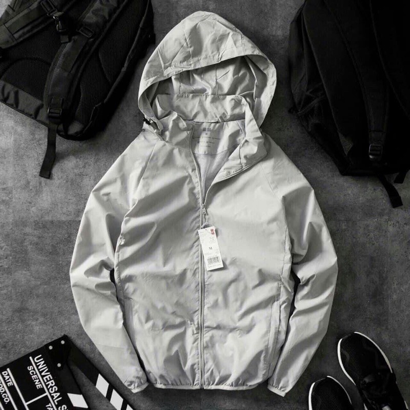 ÁO GIÓ NAM U.N.I 2 LỚP SIÊU CHỐNG NƯỚC ( đủ sz từ 50-75kg)