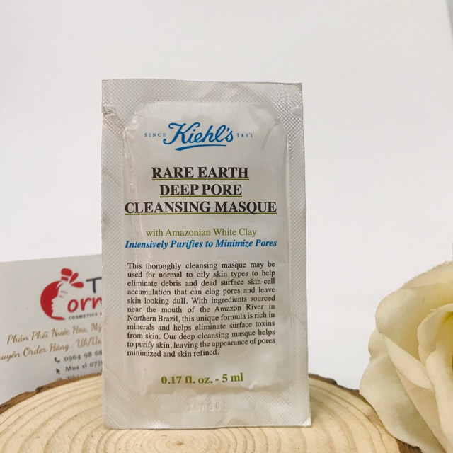 Mặt nạ đất set Kiehl’s Rare Earth Deep Cleansing Masque 5ml