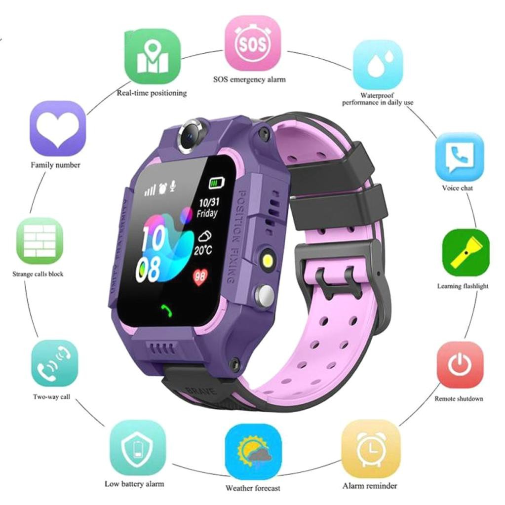 Q19 Swimming Waterproof Kids Smart watch LBS Smartwatches Baby Watch Children SOS Call Location Locator Tracker Anti Lost smart watch jam telefon jam