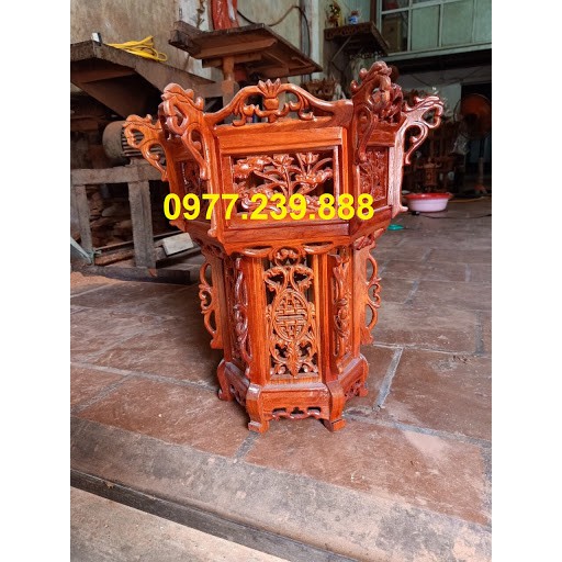 đèn lồng gỗ hương