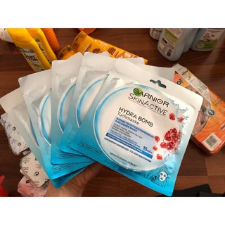 Mặt nạ vải chứa huyết thanh Garnier Hydra Bomb