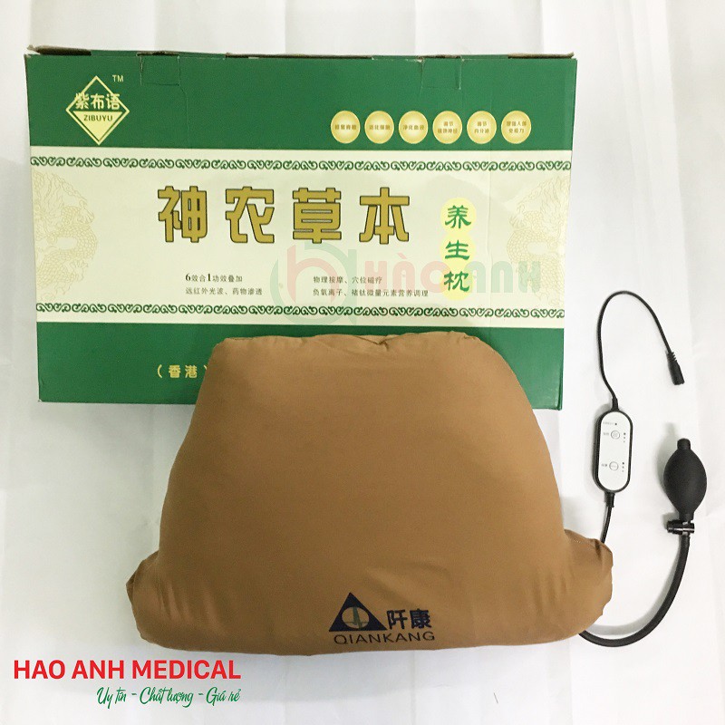 [Flash Sale] Gối massage cao cấp 6 chức năng - Điều trị đau mỏi cơ, vai, cổ, gáy - Giá rẻ và tốt nhất 2019 Giá rẻ số 1