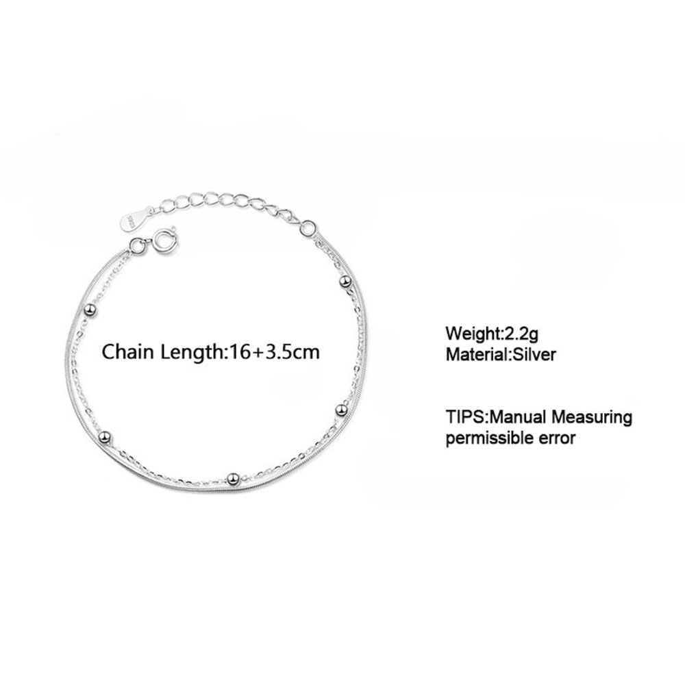 Vòng Tay Hai Lớp Phong Cách Vintage Thời Trang Cho Nữ