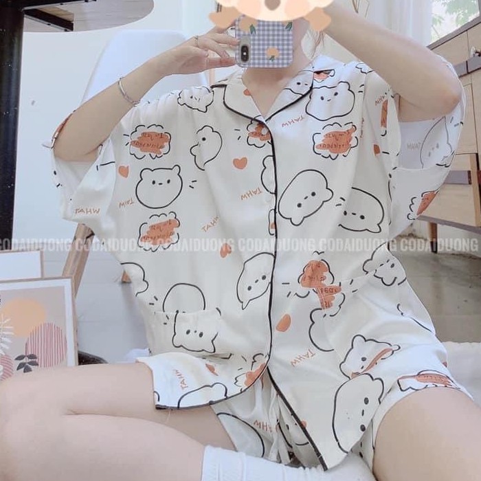 Bộ Ngủ Pijama Hoạt Hình Ullazang Siêu Xinh Bộ Ngủ Hot Hit | BigBuy360 - bigbuy360.vn
