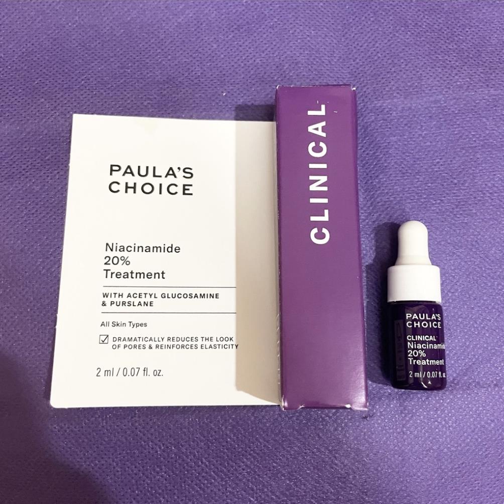 Tinh Chất Paula's Choice Niacinamide 20% Treatment - Mini 2ml