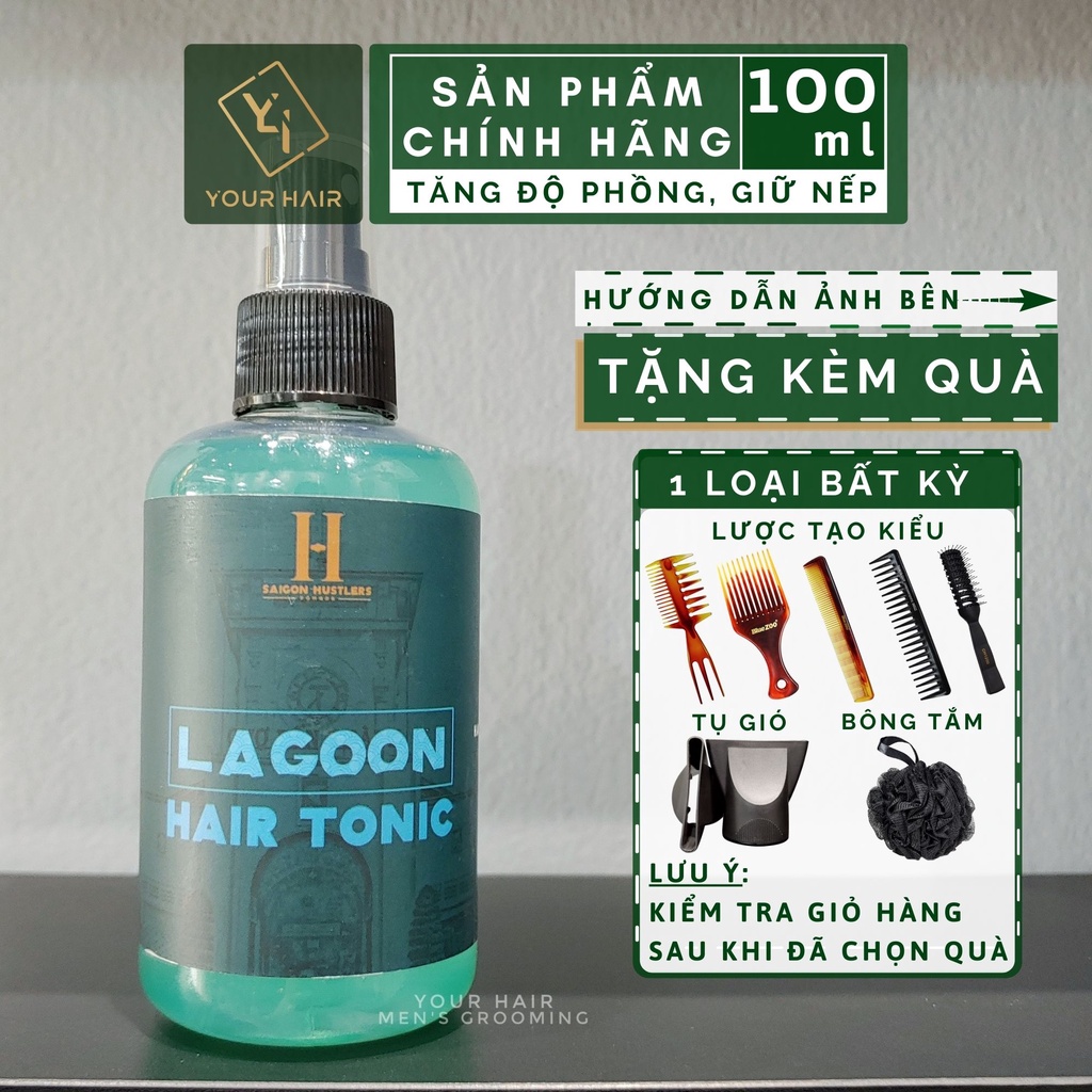 Xịt tăng độ phồng cho tóc Lagoon Tonic - 200ml