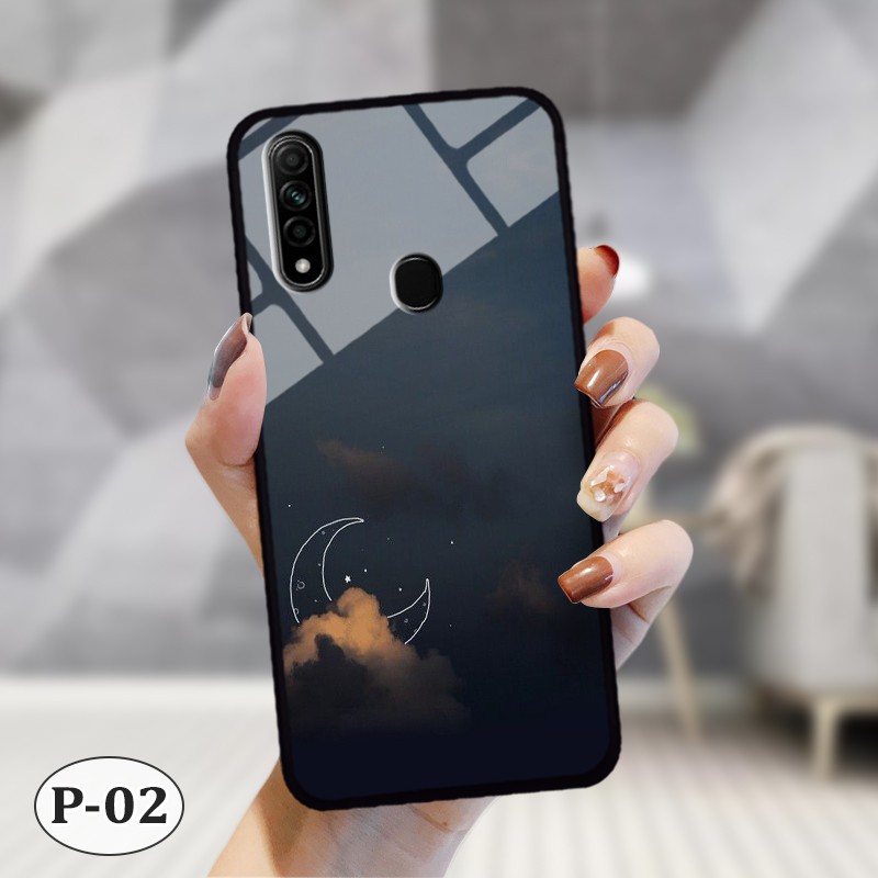 Ốp kính in 3D Oppo A8 (2020 )