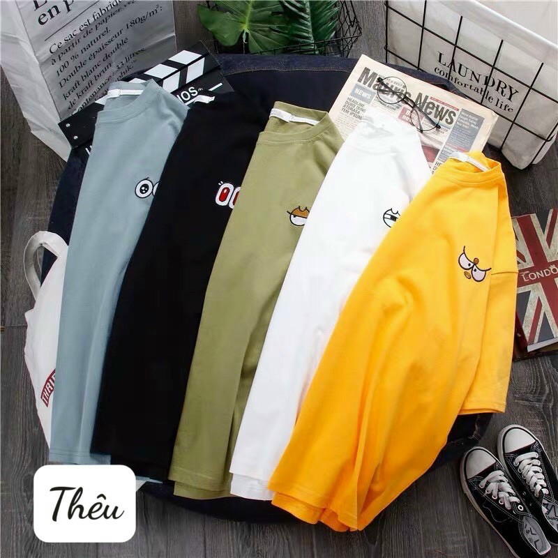 Áo thun unisex nam nữ đều mặc được | thêu hình trái cây - Trùm Chuyên Sỉ Thời Trang - 180820201031