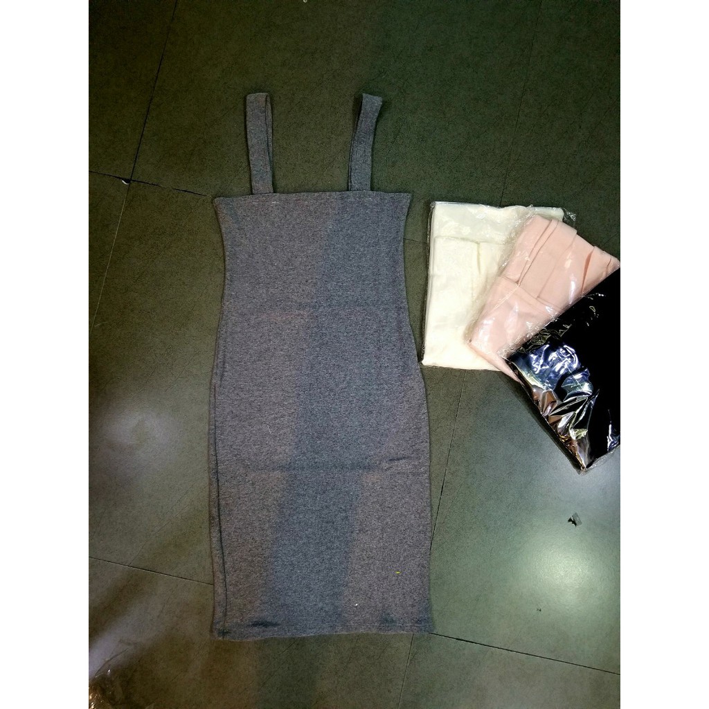 [ Mã FAMAYWA2 giảm 10K đơn 50K] đầm dây bảng lớn chất thun gân hàng vnxk cực đẹp | BigBuy360 - bigbuy360.vn