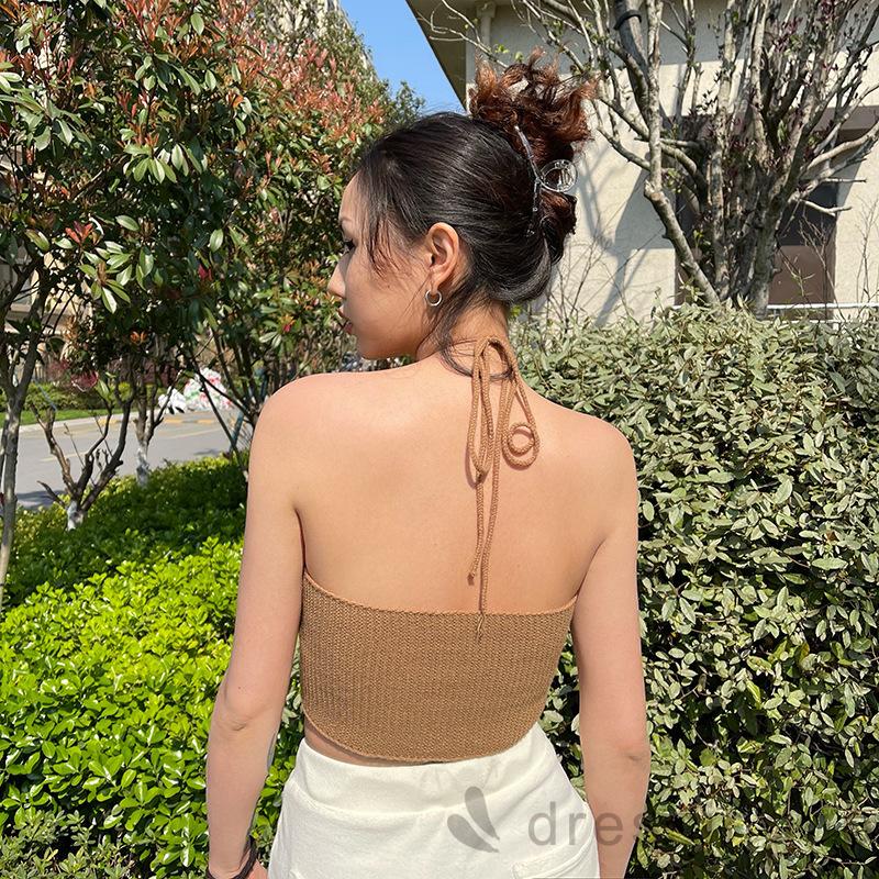 Áo Nữ Không Tay Hở Lưng Thời Trang Quyến Rũ | BigBuy360 - bigbuy360.vn