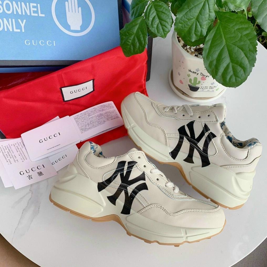 Giày Sneaker Guccii Ryhton Béo Chữ Ny-Ảnh Thật Full Box