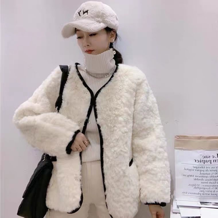 Áo khoác dáng rộng phong cách retro thời trang dành cho nữ