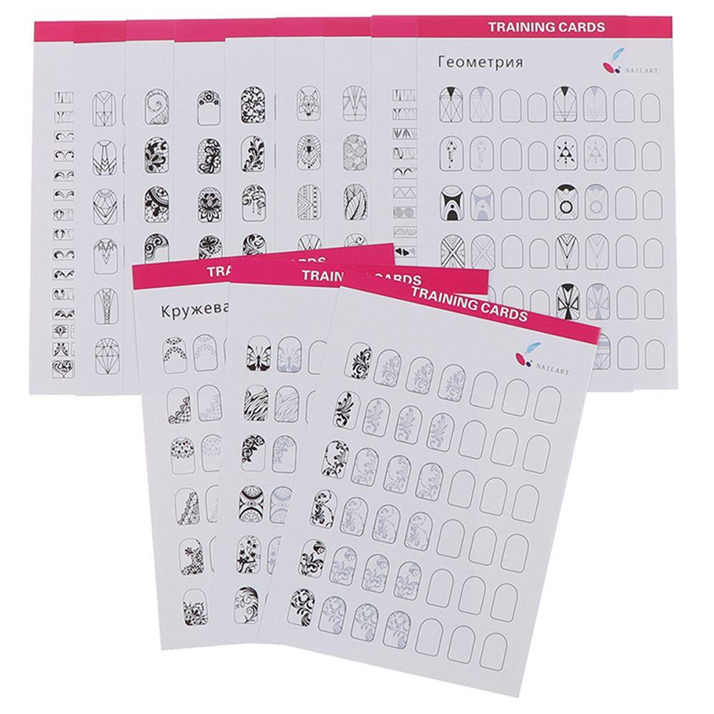 Khuôn Vẽ Móng Tay Chuyên Nghiệp Dễ Lau Chùi Dành Cho Người Mới Bắt Đầu