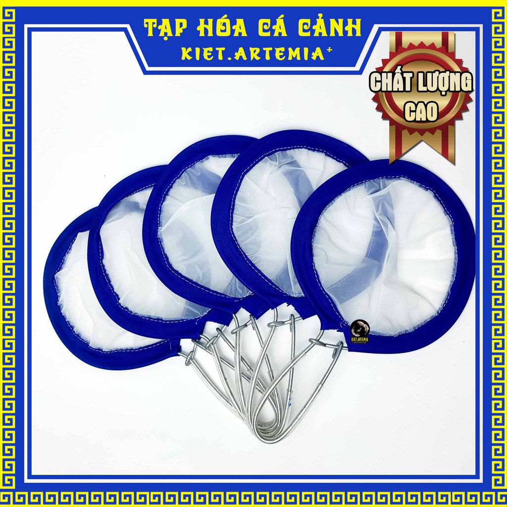 Vợt Nano Vải Tốt - Vợt nano lọc thức ăn cho Artemia