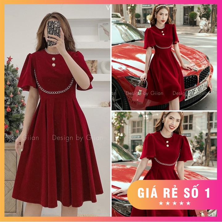 Đầm xinh chào Xuân chất siêu đẹp đủ size S,M,L,XL,XXL - VV8