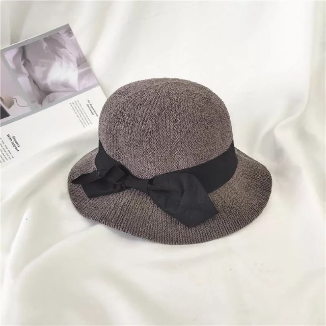 Nón Bucket Quảng Châu Nơ Đen