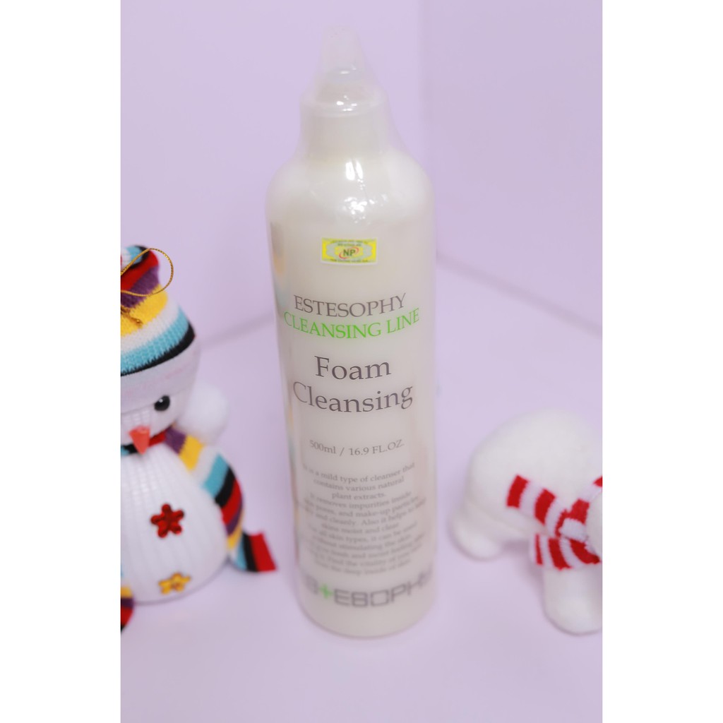 SỮA RỬA MẶT TẠO BỌT [ESTESOPHY] FOAM CLEANSING 500ml