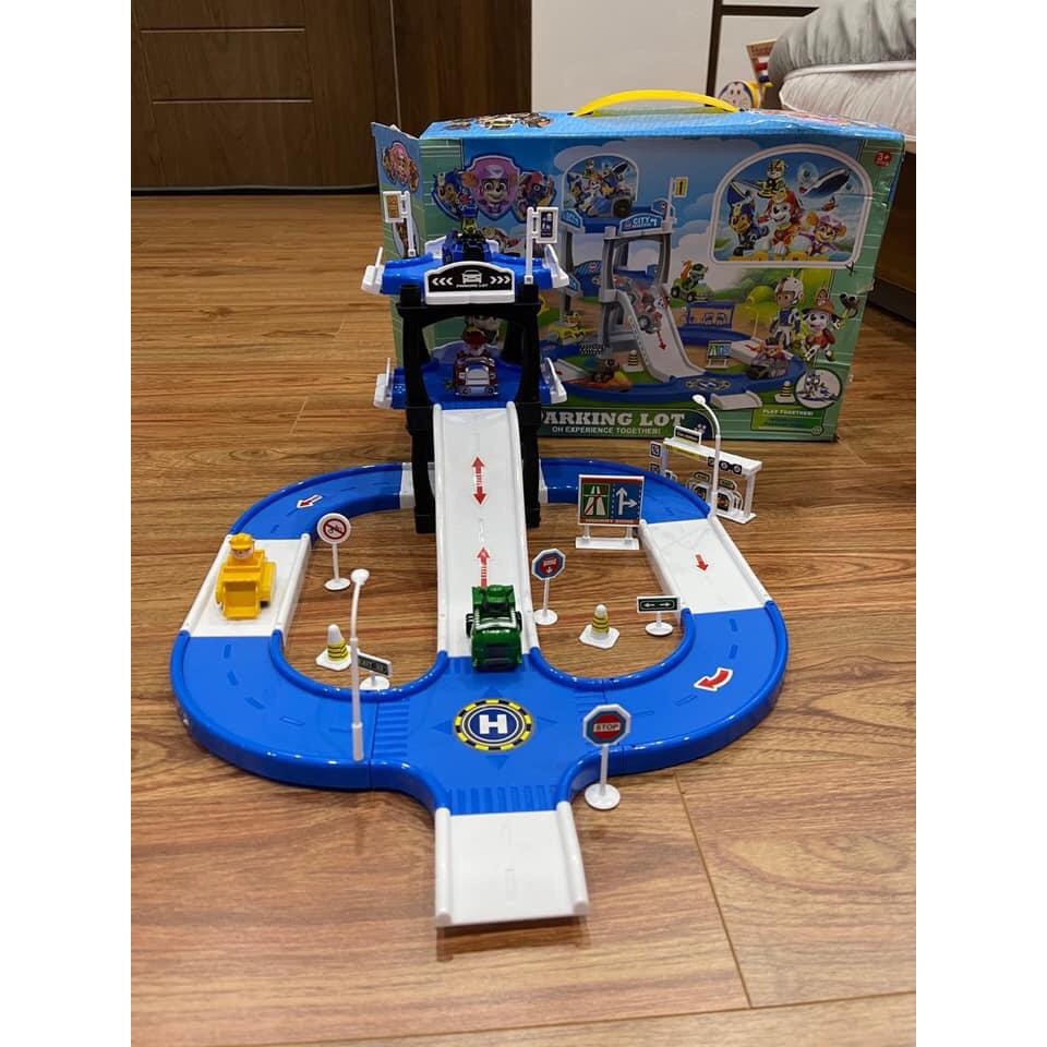 Đồ chơi đội chó cứu hộ Paw Patrol và mô hình lắp ráp cầu trượt