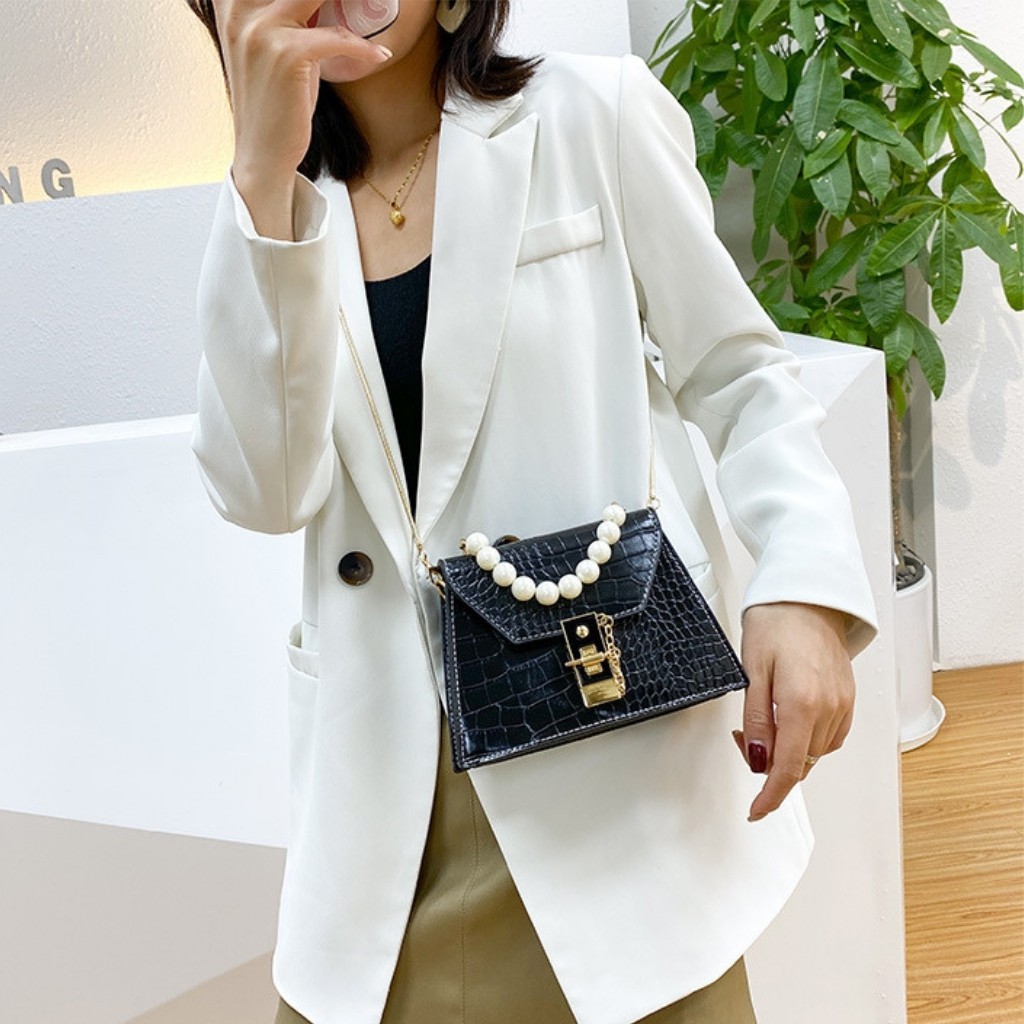 Túi Xách Nữ Đeo Chéo 💖FREEE SHIP💖 Túi Đeo Chéo Nữ Cao Cấp-Túi Xách Đeo Chéo Đẹp-Thời Trang-Phối Ngọc | BigBuy360 - bigbuy360.vn