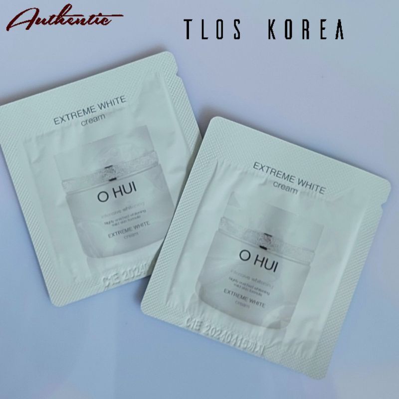 10 Gói Sample Kem Dưỡng Ohui Trắng Extreme White Cream 1ml - Dưỡng Trắng Dưỡng Ẩm Ngăn Lão Hóa