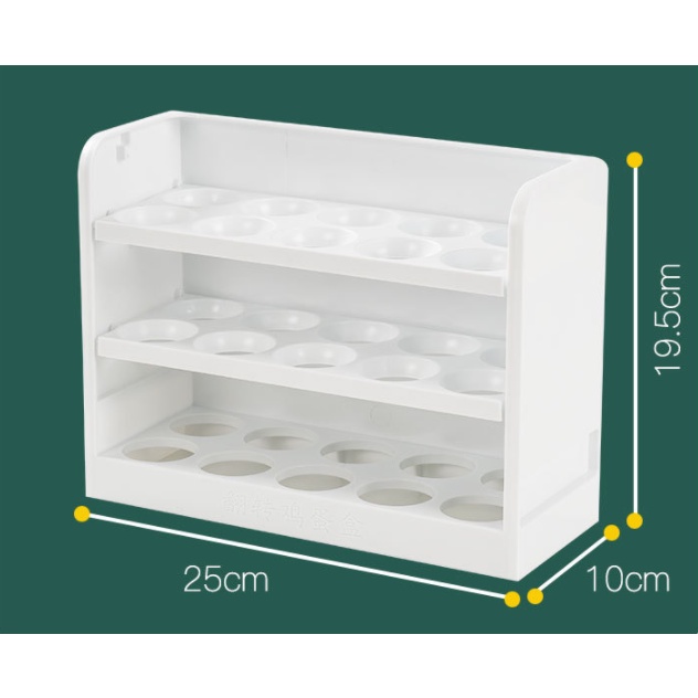 KHAY ĐỰNG TRỨNG 2-3 TẦNG TIẾT KIÊMK KHÔNG GIAN BẢO QUẢN TRỨNG HOÀN HẢO.ab