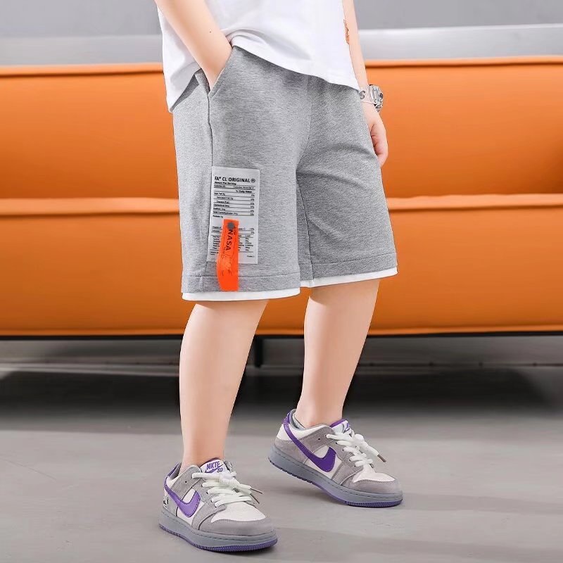 Quần Short Thể Thao Dáng Rộng Thoải Mái Thời Trang Mùa Hè Cho Bé Trai
