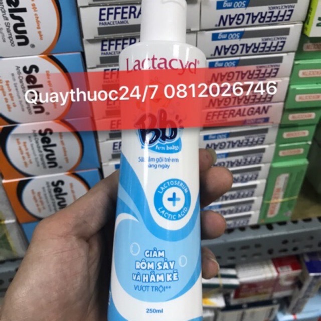 SỮA TẮM LACTACYD BB (mẫu mới)