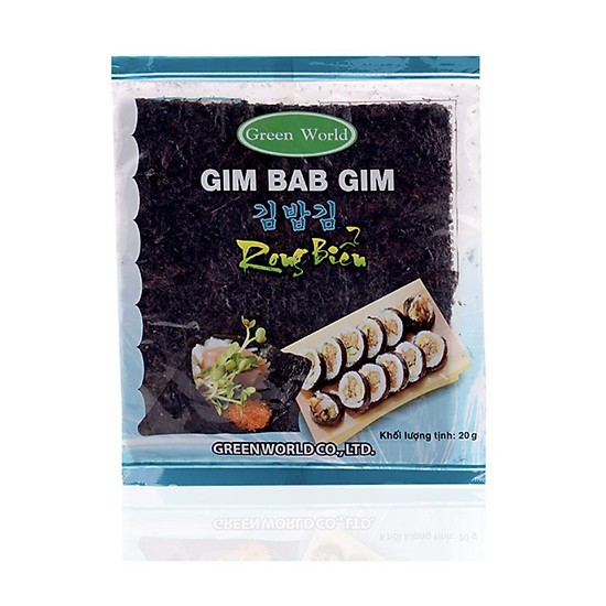 RONG BIỂN LÀM GIM BAB HÀN QUỐC