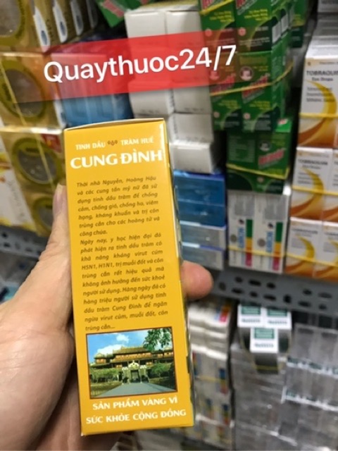 DẦU TRÀM CUNG ĐÌNH AN TOÀN CHO MẸ VÀ BÉ (50ml)