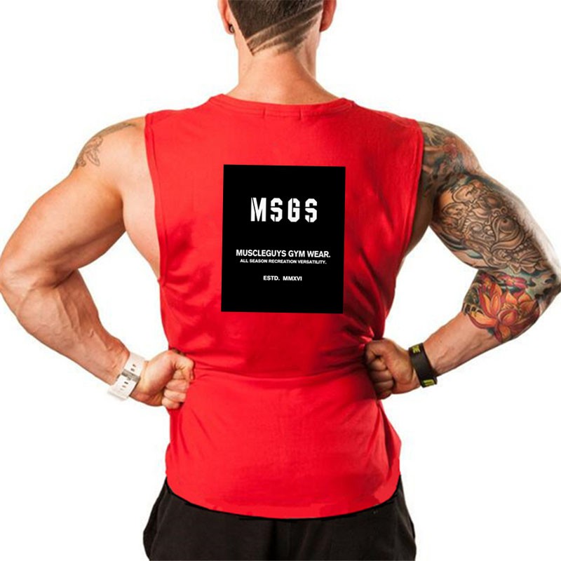 Áo Tank Top chất Cotton phong cách Hàn Quốc cho nam