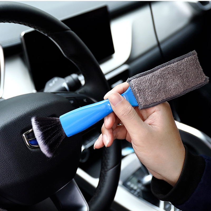 Chổi Lông Cừu San Hô Vệ Sinh Lỗ Thông Gió Xe Hơi / Nhà Cửa / Văn Phòng Tiện Dụng
