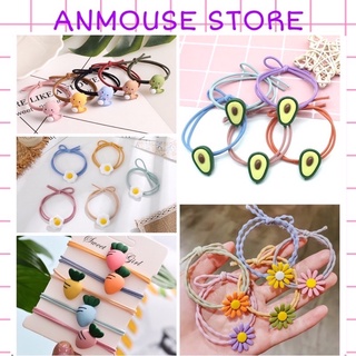 Dây buộc tóc hoa cúc đáng yêu
