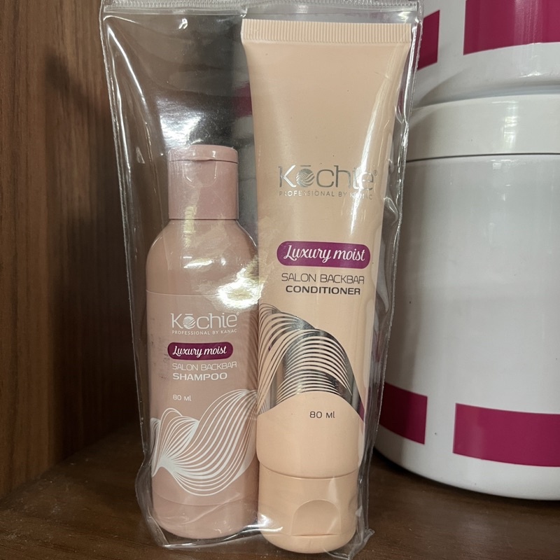 Bộ gội xả Cao Cấp Đi Du Lịch KOCHIE 80ml x2