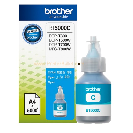Mực In Phun Màu Xanh Brother BT5000C