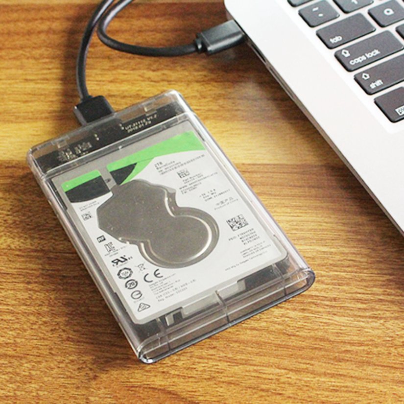 8.15【HOT】Hi-Speed USB3.0 to SATA Hard Disk Drive Case 2.5