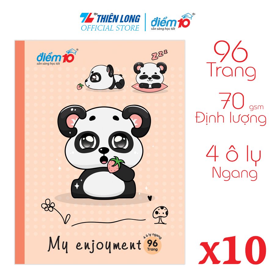 Tập học sinh 96 trang Điểm 10 TP-NB048