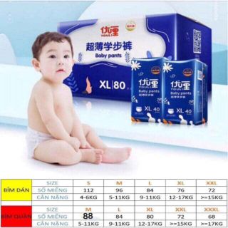 Bỉm quần youli M44 miếng