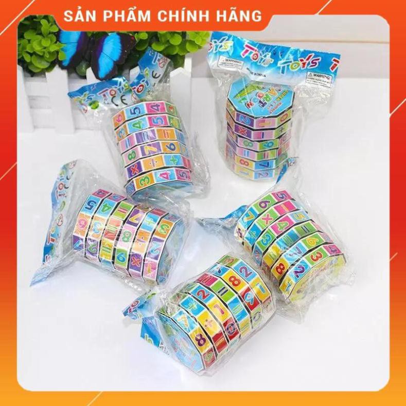 RẺ NHẤT Đồ Chơi Rubic, Rubik Thông Minh Toán Học Giúp Bé Tập Làm Toán Rubik