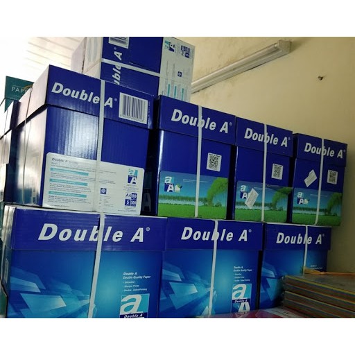 Giấy A4 Double A 70 gsm chất liệu giấy cao cấp đạt chuẩn thích hợp dùng trong văn phòng trường học