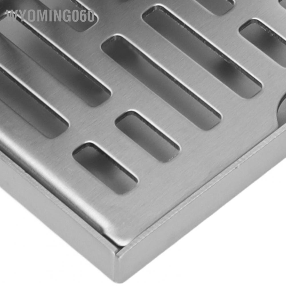 Ống thoát sàn ở góc L Bề mặt có hình dạng Quy trình vẽ Chống ăn mòn gỉ rỉ Sàn bên cho ống 2.3in 【Wyoming060】