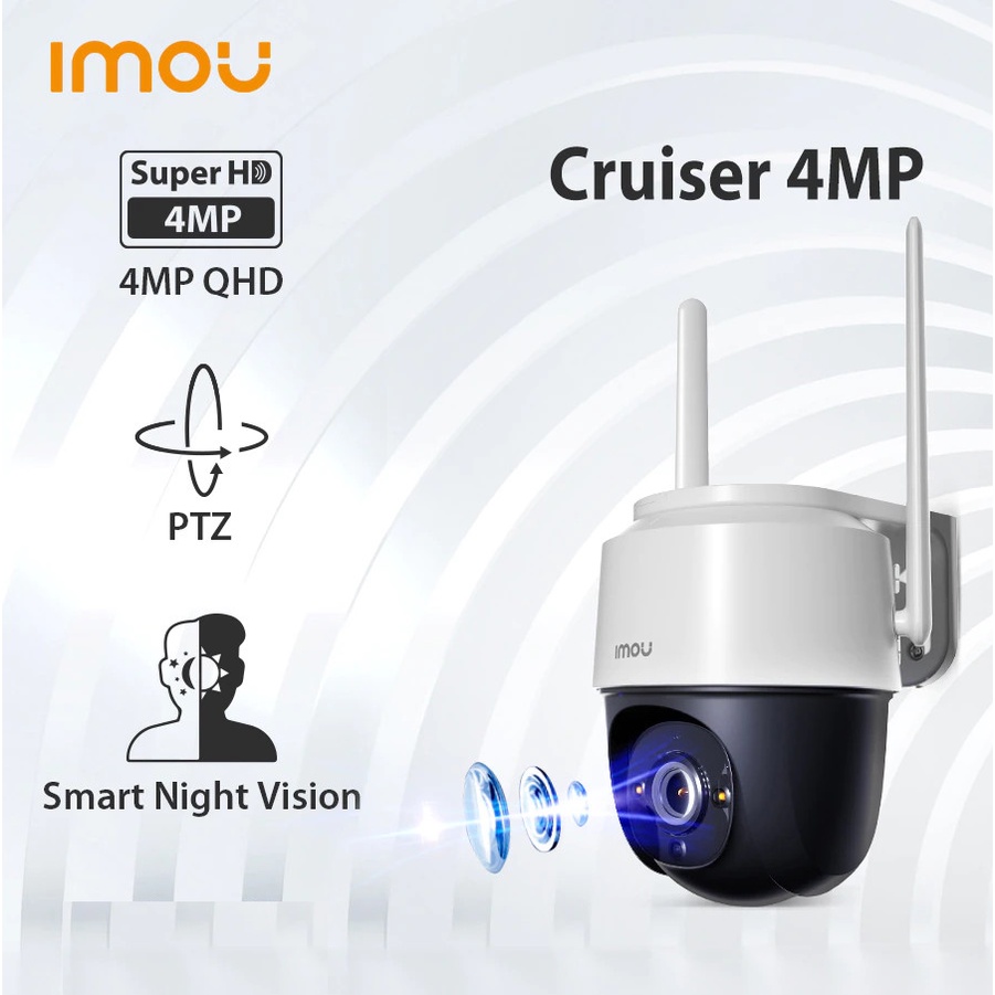 Chính Hãng - Camera Ngoài Trời Wifi Imou Cruiser Ipc S41fp 4mpx Full Color Có màu