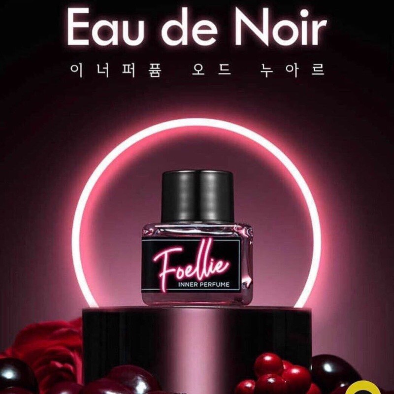 Nước hoa vùng kín hương thơm sexy, quyến rũ & sang chảnh Foellie Eau De Innerb Perfume 5ml - NOIR
