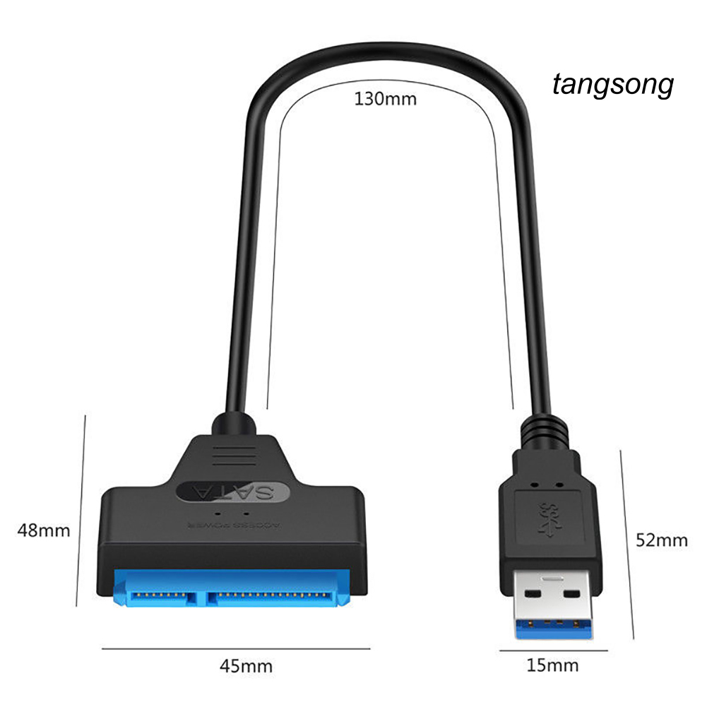 Cáp Chuyển Đổi Ts-22 Pin Sata Sang Usb3.0 2.5 Inches