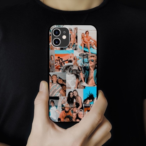 Ốp lưng iphone hình friends on the beach collage art op art không ố  cho các dòng SAMSUNG PAP20210783