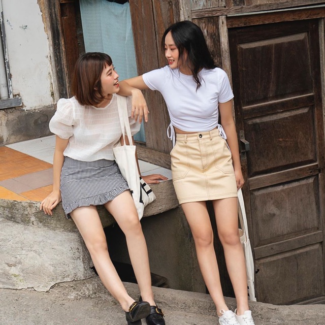 Áo libe kiểu tay phồng