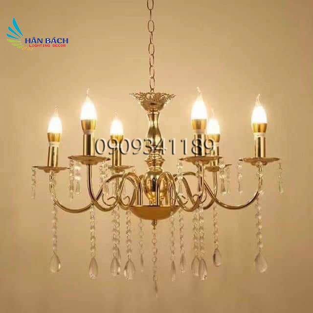 Đèn Chùm Treo Trần Pha Lê Cao Cấp