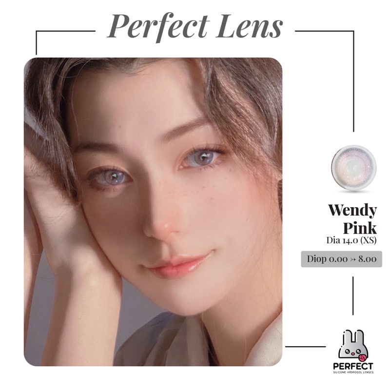 Lens Wendy Pink / C2 Pink - Dia 14.0 - Kính Áp Tròng