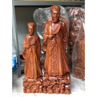 Tượng khổng minh gỗ Hương