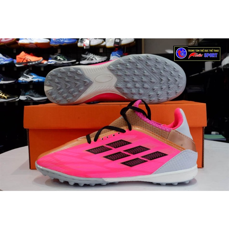 Giày đá bóng X SPEED WINBRO - HỒNG XÁM(size38-43)